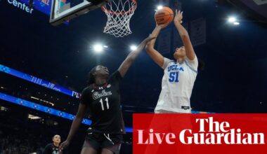NCAA women’s national championship: South Carolina v UCLA – live updates | NCAA Tournament 2026
