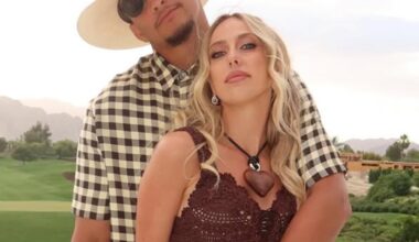 Brittany Mahomes, Patrick Mahomes Cheeky Stagecoach Pics