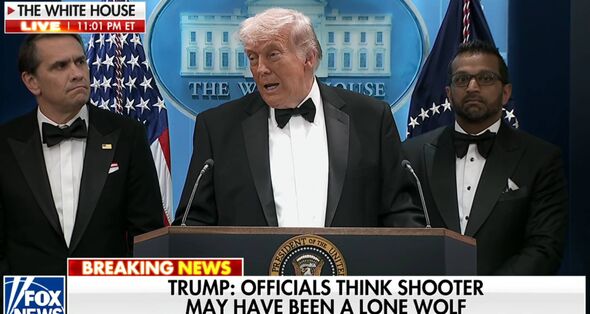 Donald Trump reassured the nation