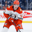 Anaheim Ducks forward Leo Carlsson (91).