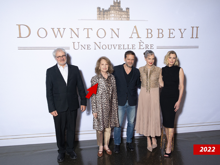 nathalie baye downton abbey getty