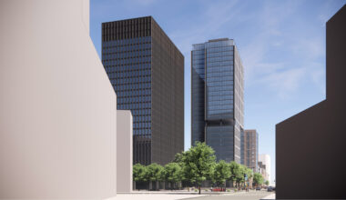 Evanston's Tallest Tower Moves Forward