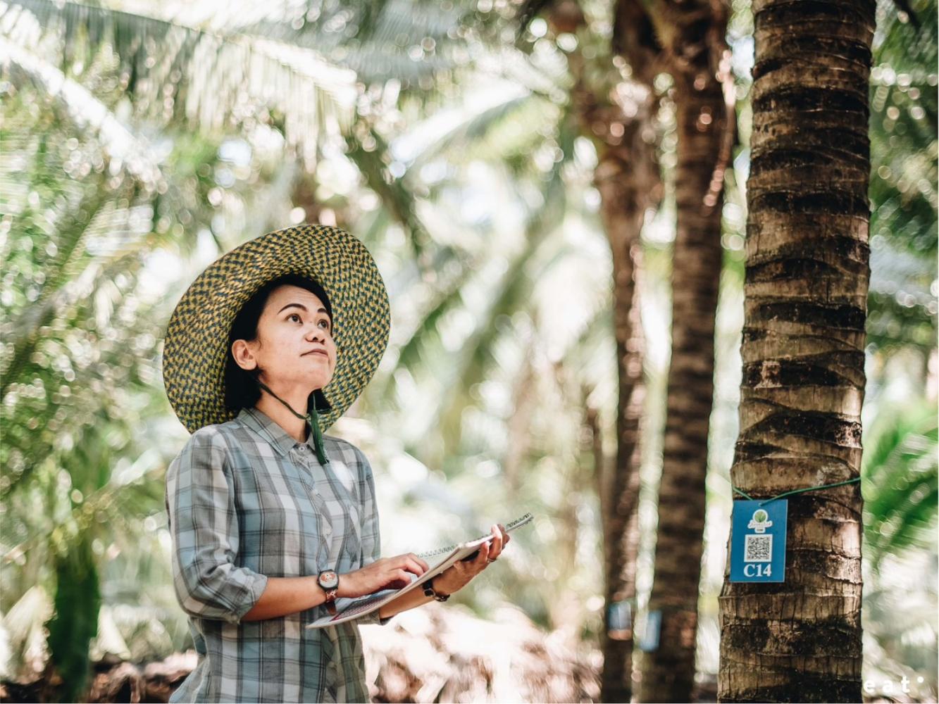 Ms Nuanla-Or says the farm follows regenerative agriculture, which not only avoids chemicals but also restores ecosystems.