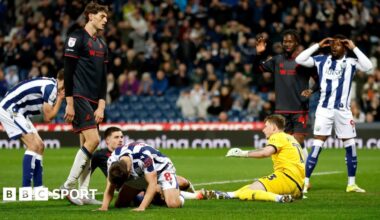 Josh Coburn reacts after shooting wide for Millwall