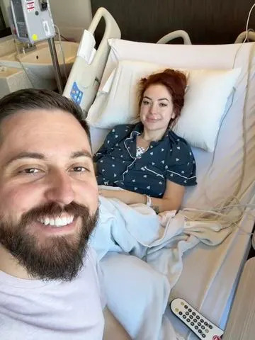 Shayla Talei with her husband.Credit: Shayla Talei