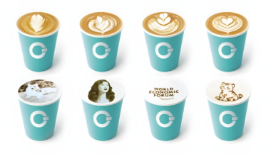 COFEPLUS Robot Coffee Latte Art Presentation