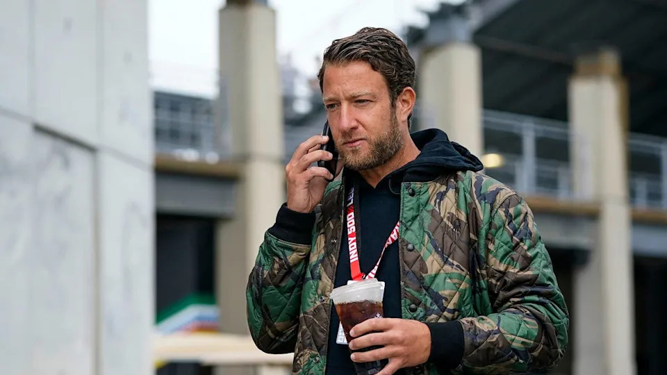 Barstool Sports founder David Portnoy walks towards the pagoda before the start of Carb Day practice, Friday, May 28, 2021, at Indianapolis Motor Speedway.© Grace Hollars&sol;IndyStar via Imagn Content Services&comma; LLC