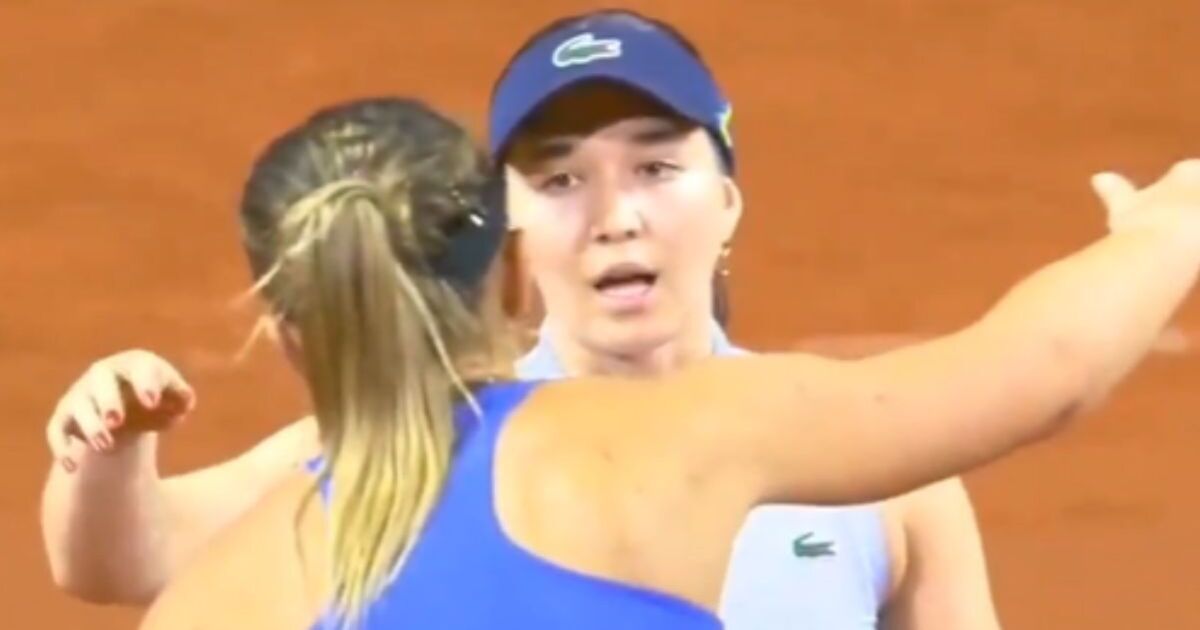 Tennis star immediately apologises to rival after getting first win in three months | Tennis | Sport