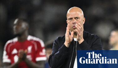 Arne Slot says Liverpool ‘need our fans’ to help turn PSG tie around at Anfield | Champions League