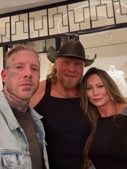 Tom MacDonald, Brock Lesnar, and Sable