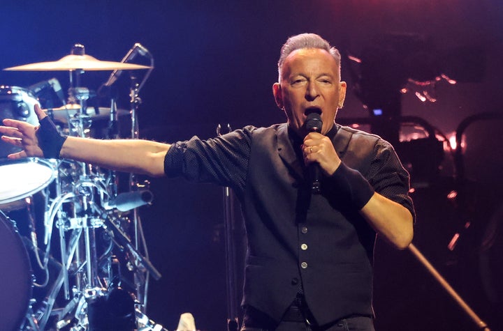 Bruce Springsteen & The E Street Band perform during the Land of Hope and Dreams American Tour on March 31, 2026, in Minneapolis, Minn.