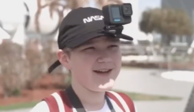 Kid's Excitement About The 'Frickin Moon!' At Artemis II Launch Makes Him An Instant Star