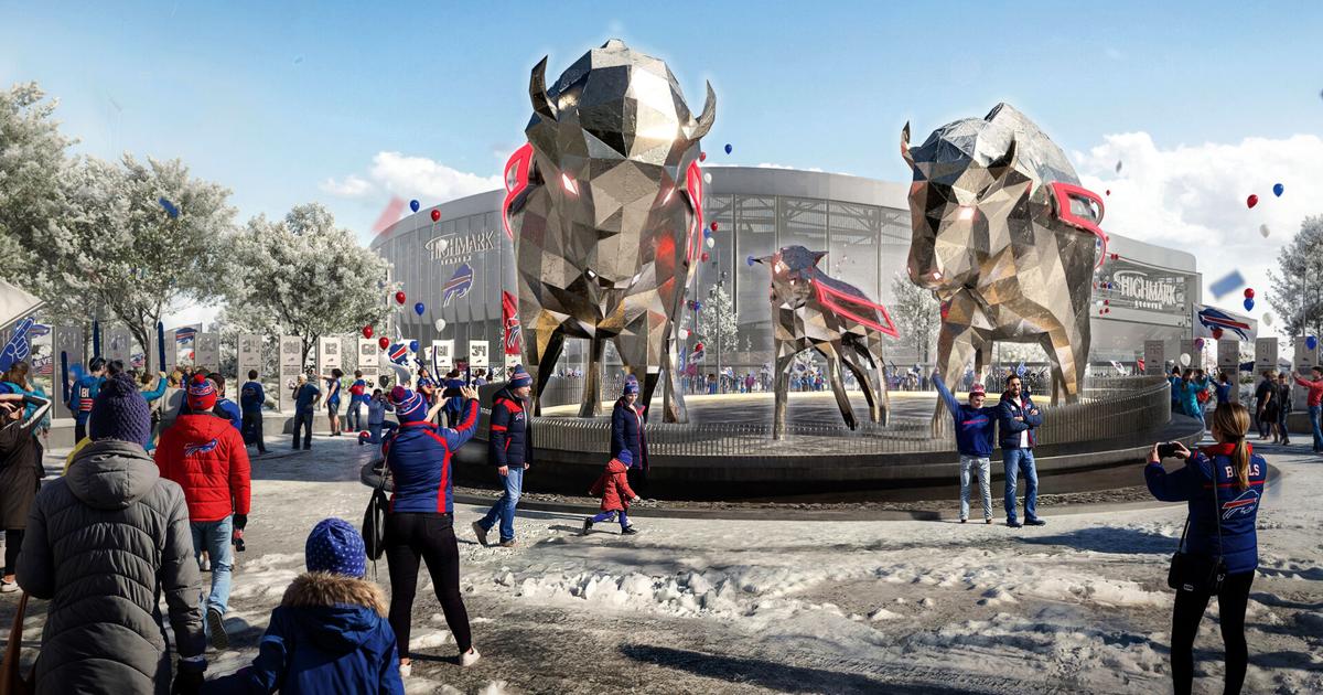 Lancaster art company is making bison sculptures for new Buffalo Bills stadium in New York | Local Business