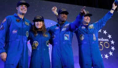 Artemis II's moon-traveling astronauts return home to cheers after a record-breaking trip | News