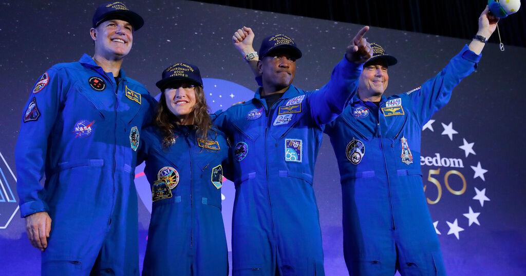 Artemis II's moon-traveling astronauts return home to cheers after a record-breaking trip | News