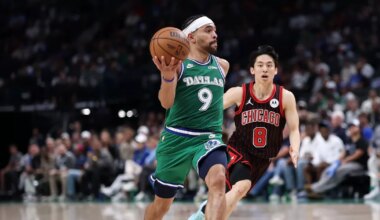 Former Gonzaga star Ryan Nembhard sets Mavericks rookie assists record in season finale
