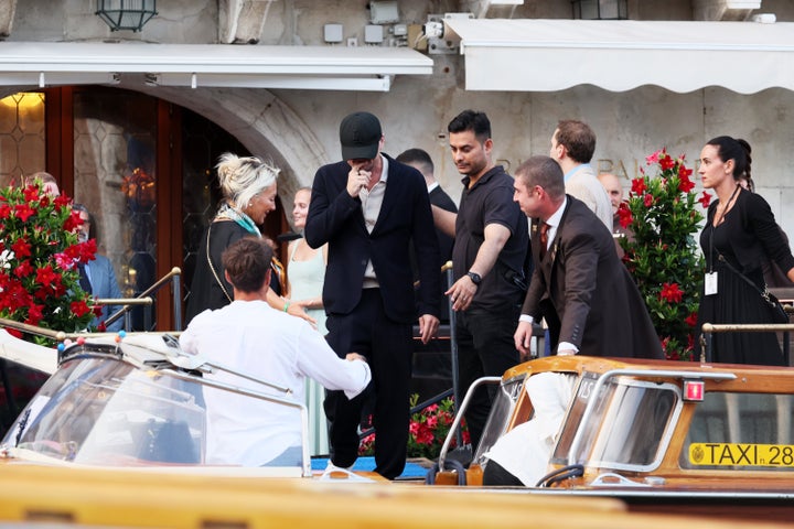 Leonardo DiCaprio is spotted ahead of the Bezos’ Venice, Italy, wedding in June 2025.