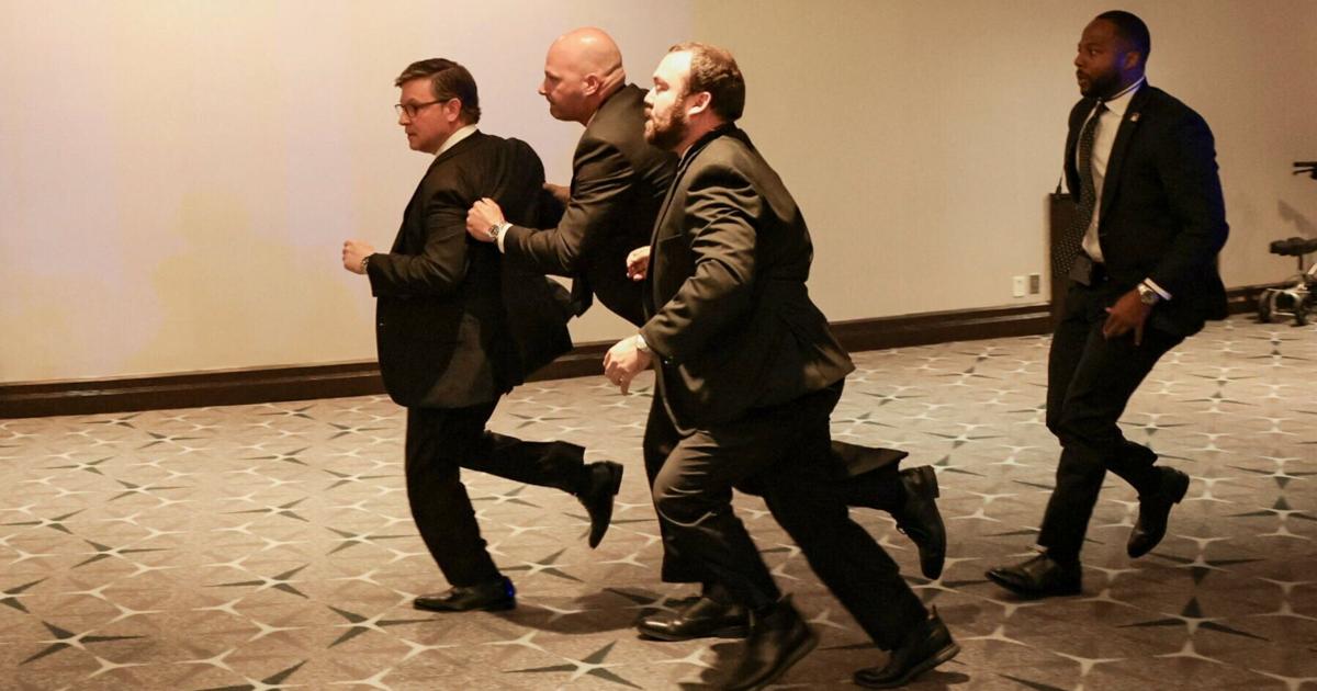 Attendees take cover, Trump safe at event in DC | National Breaking News