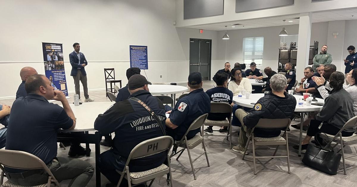 Subramanyam Talks Mental Health with Loudoun’s Firefighters | News