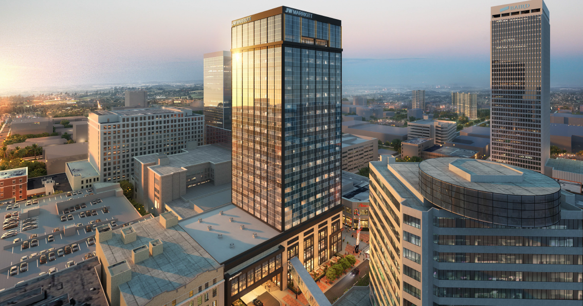 Renderings show proposed luxury hotel in former Brown & Williamson Tower in downtown Louisville | Business