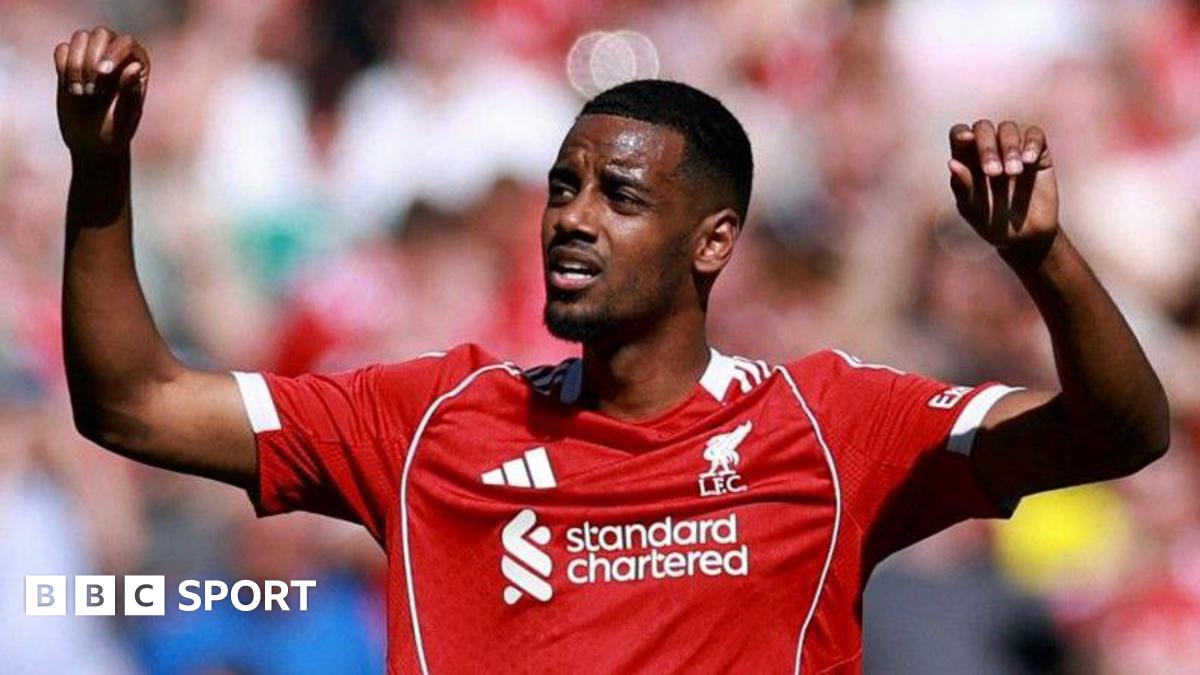 Liverpool 3-1 Crystal Palace: Isak scores rare Anfield goal as Reds boost Champions League hopes