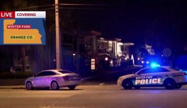 Large police presence surrounds Winter Park condo complex