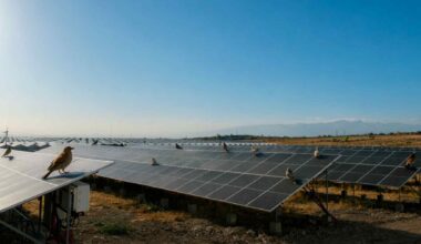 Solar plants benefiting animal species