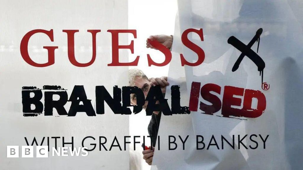 Firm must pay costs after dropping claim against artist Banksy - BBC