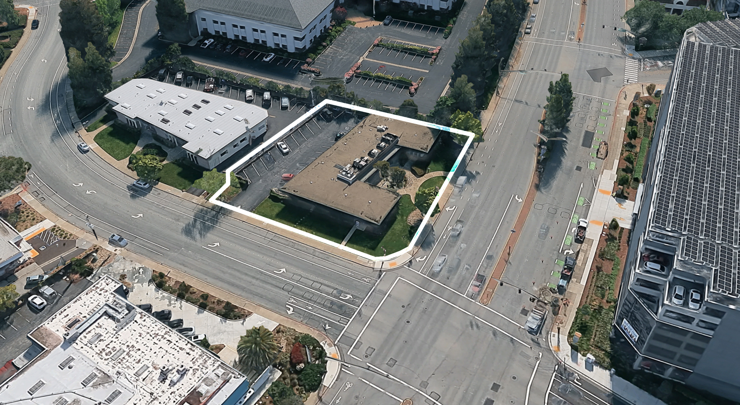 705 Veterans Boulevard, image via Google Satellite