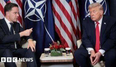 Trump continues to attack Nato after meeting with alliance chief Mark Rutte - BBC