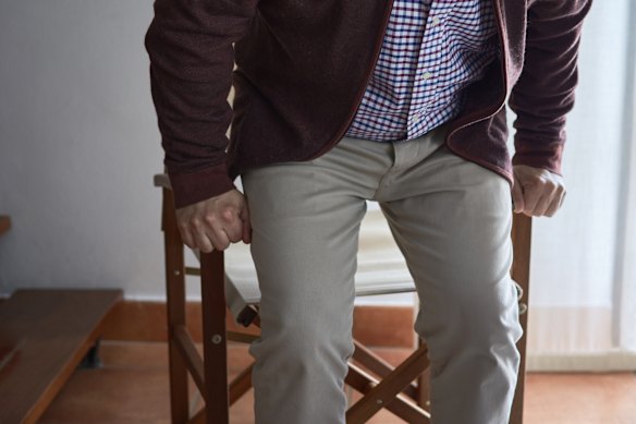 Professor Ken Nosaka is a fan of chair squats as a simple eccentric exercise.