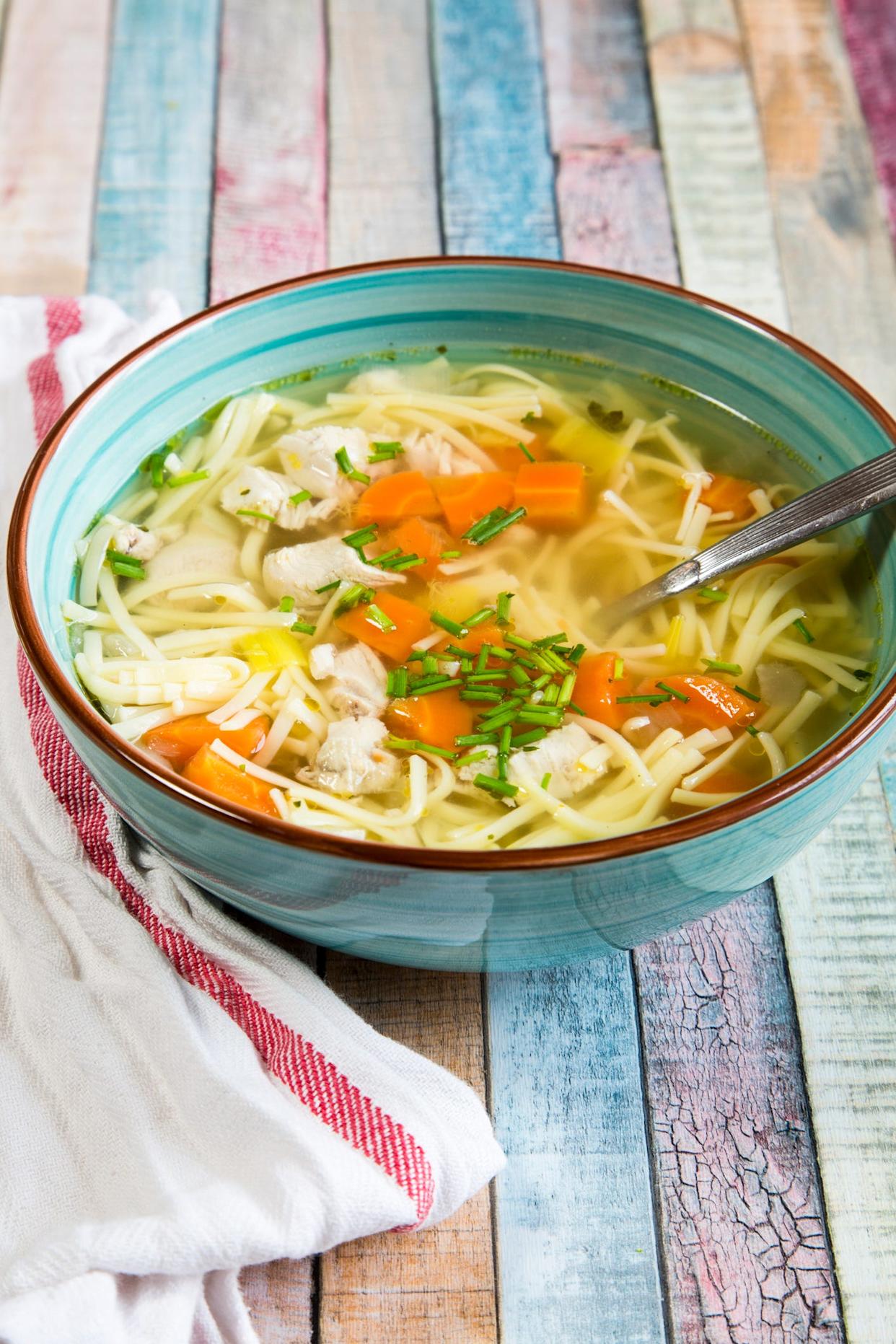 Sore Throat Remedies - Chicken Soup