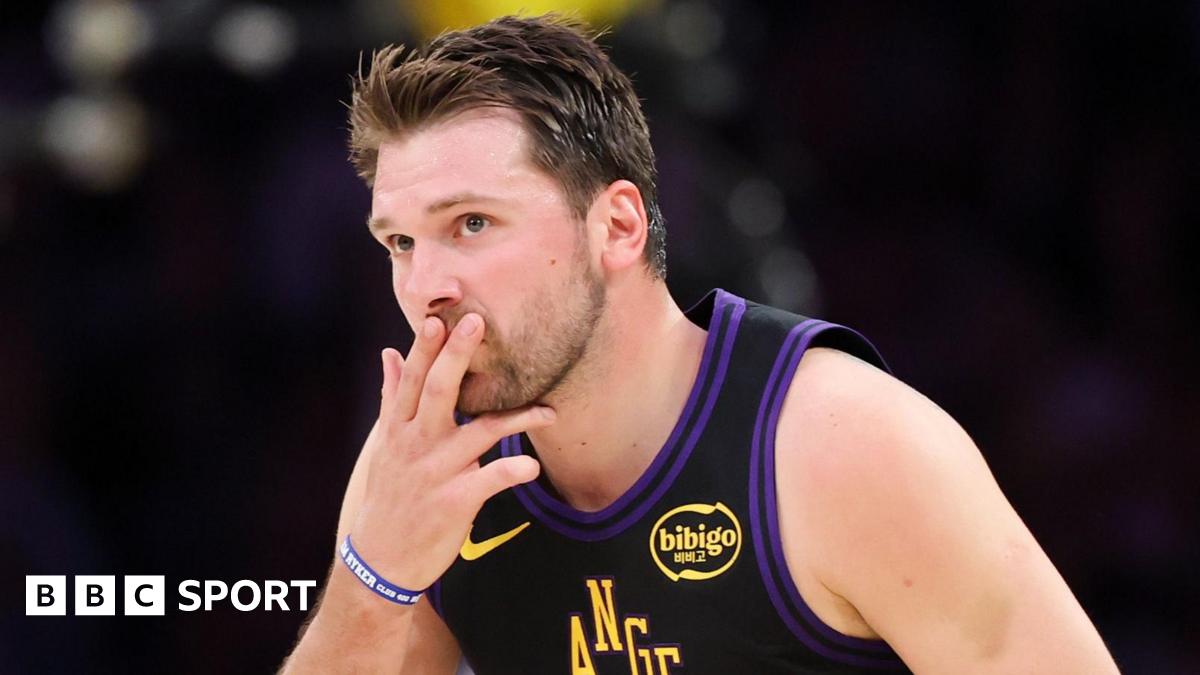 Los Angeles Lakers player Luka Doncic