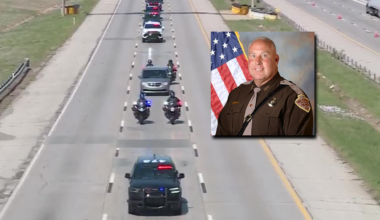 Procession honors Oklahoma trooper killed in crash on I-35 in OKC