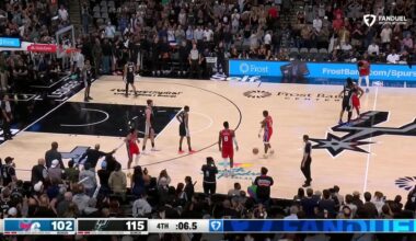 Spurs beat 76ers 115-102 after losing Wembanyama to left rib contusion