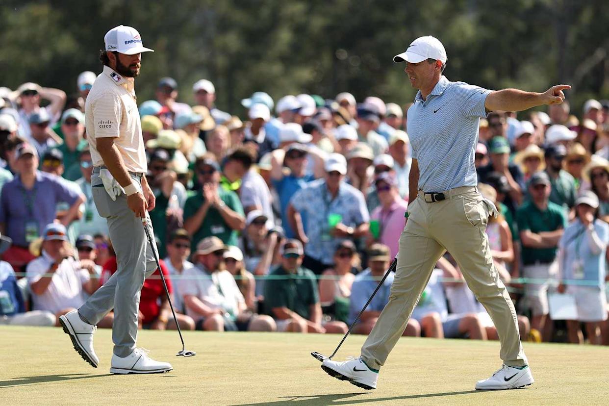 Cameron Young, Rory McIlroyCredit: Maddie Meyer/Getty