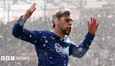 Brentford 2-2 Everton: Kiernan Dewsbury-Hall rescues point for Toffees after Igor Thiago's double