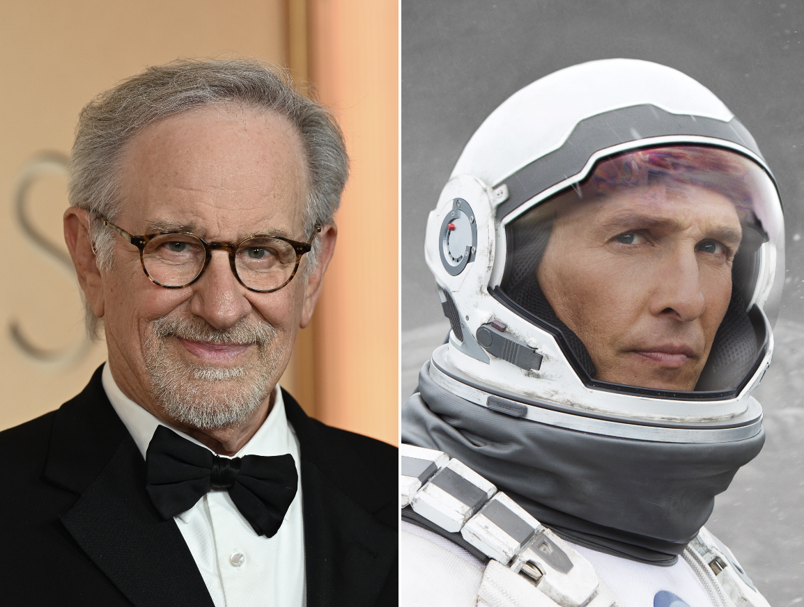 Steven Spielberg Worked on ‘Interstellar’ for One Year and Says ‘I Became Fascinated With It’ Before Dropping Out: ‘It Was a Much Better Movie in Nolan’s Hands’