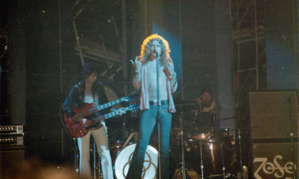 Here are more previously unseen photos of Led Zeppelin performing in Chicago in 1973