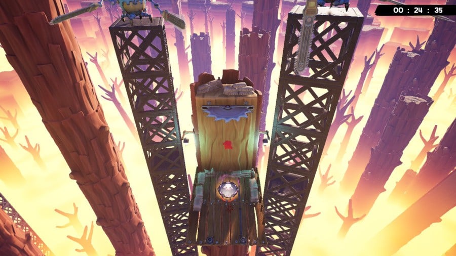 Super Meat Boy 3D Review - Screenshot 1 of 6
