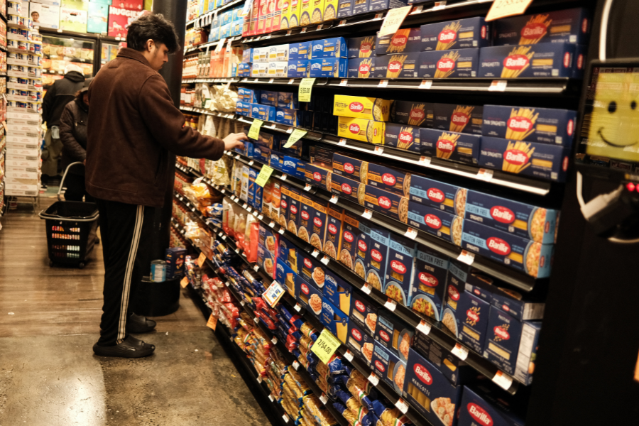 Many Americans are devoting all of their paycheck to cover basic expenses such as groceries, leaving little to no money left over for savings