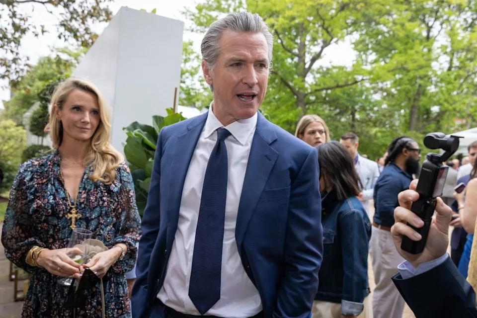 The local owner had strong words for Newsom. Nathan Posner/Shutterstock