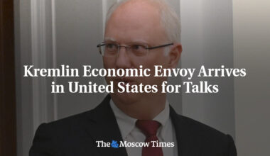 Kremlin Economic Envoy Arrives in United States for Talks