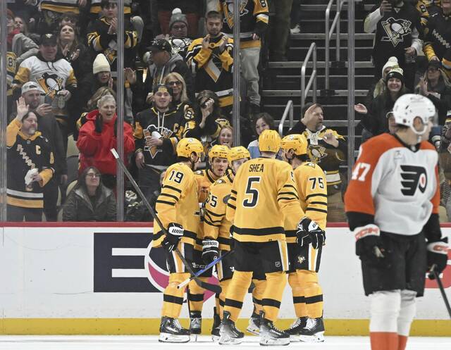 Penguins-Flyers playoff series opens Saturday