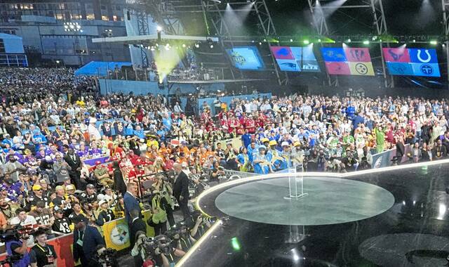 YouTube prankster facing charges after sneaking onto NFL Draft stage in Pittsburgh