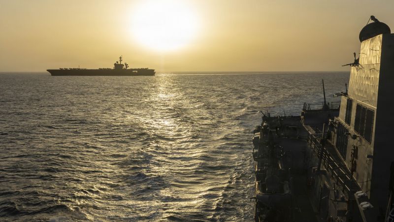 Live updates: Iran war, Trump says US Navy seized cargo ship, Strait of Hormuz at standstill