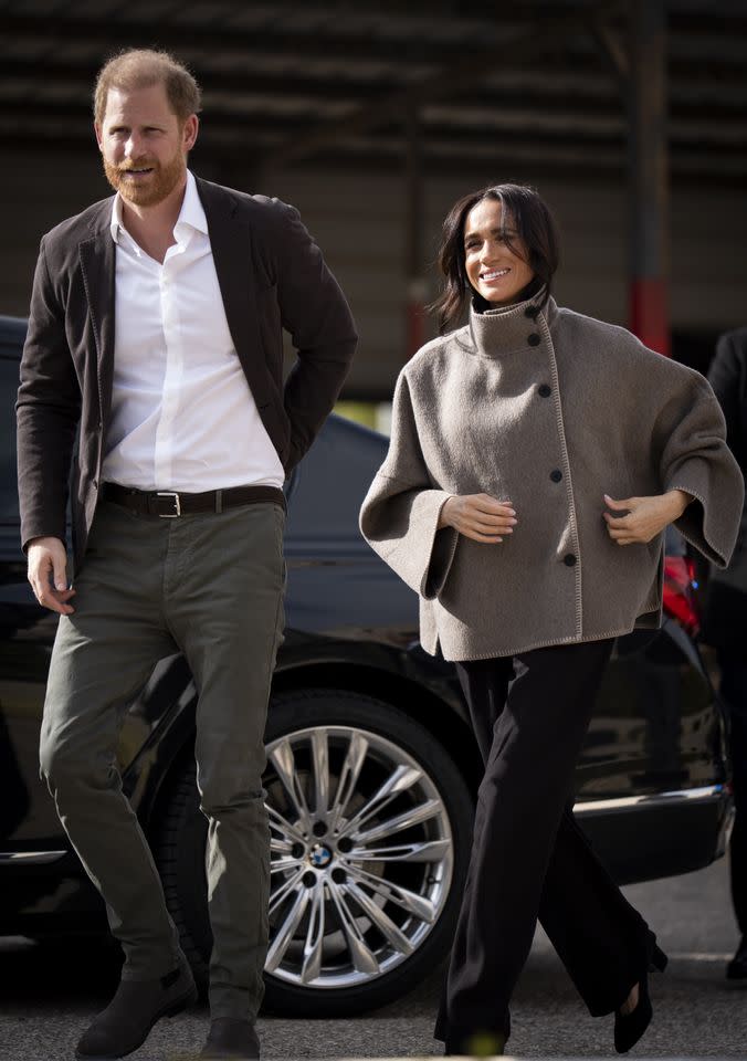 Prince Harry and Meghan Markle in Jordan on February 26, 2026.Credit: Getty Images