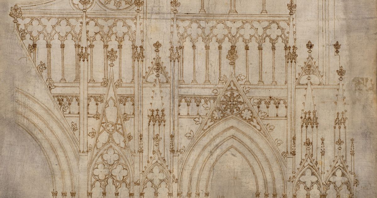 The Greatest Gothic Cathedrals Began on Parchment