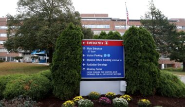 An exterior of the former Good Samaritan Medical Center in Brockton, which is now known as Boston Medical Center - South.