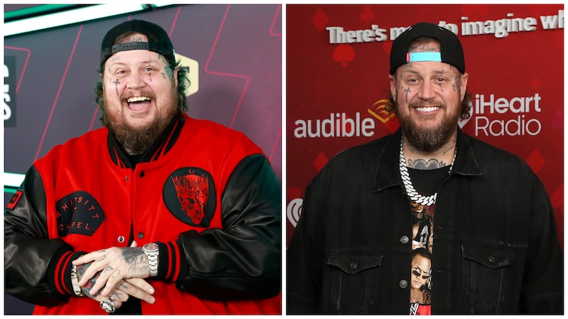 Jelly Roll in 2023 and 2025.